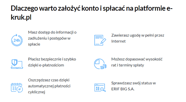 korzyści z założenia konta na platformie e-kruk.pl